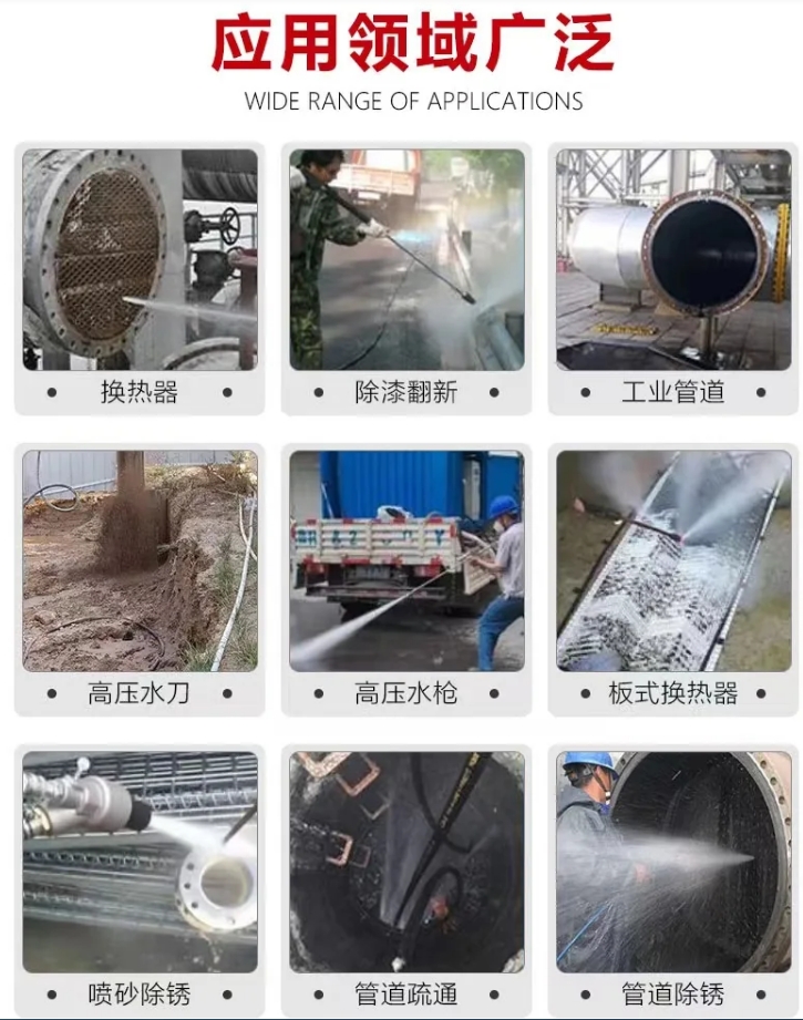 冷凝器管道内壁超高压清洗